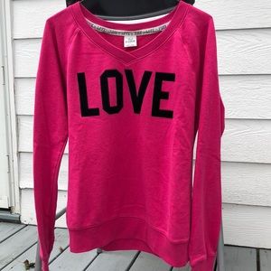 Victoria’s Secret small sweatshirt, lightweight